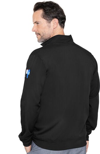 Men's Zip Up Solid Scrub Jacket Men's Zip Up Solid Scrub Jacket