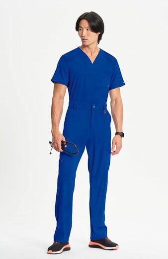Men's Zip Fly 6-Pocket Cargo Scrub Pant Men's Zip Fly 6-Pocket Cargo Scrub Pant