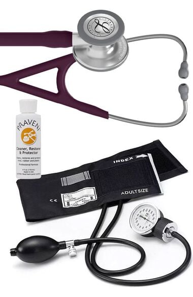 Cardiology IV Stethoscope, Prestige Aneroid Sphygmomanometer & Praveni Kit, , large