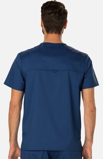 Men's Scrub Set: Chest Pocket V-Neck Top & Zip Fly Cargo Pant Men's Scrub Set: Chest Pocket V-Neck Top & Zip Fly Cargo Pant