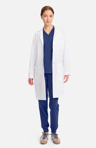 Women's Stella Princess Panel Darted 36½" Lab Coat Women's Stella Princess Panel Darted 36½" Lab Coat