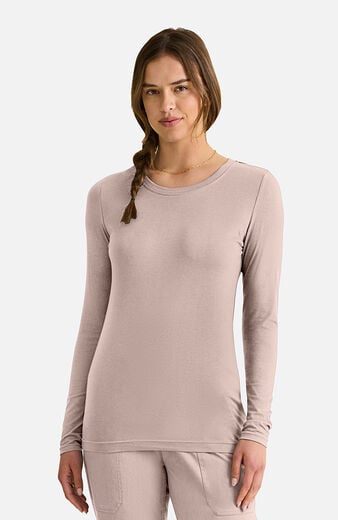 Women's Melissa Long Sleeve Knit Tee Underscrub Women's Melissa Long Sleeve Knit Tee Underscrub