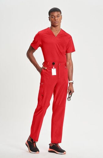 Men's Zip Fly 6-Pocket Cargo Scrub Pant Men's Zip Fly 6-Pocket Cargo Scrub Pant