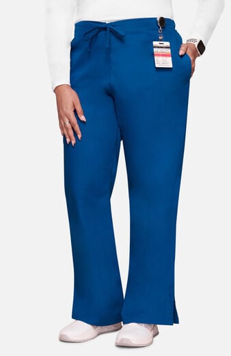 Women's Natural Rise Flare Leg Drawstring Pant Women's Natural Rise Flare Leg Drawstring Pant