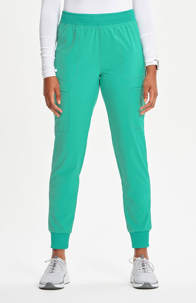 Infinity by cherokee elastic waist hot sale jogger scrub pants with certainty
