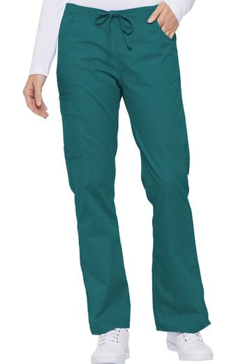 Women's Mid Rise Drawstring Cargo Scrub Pant Women's Mid Rise Drawstring Cargo Scrub Pant