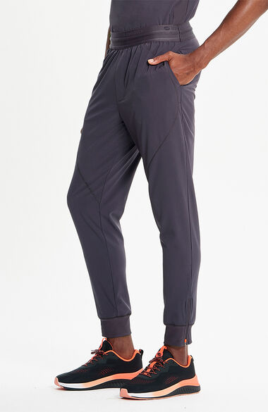 Men's Scrub Set: Zip Neck Top & Jogger Pant, , large