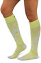 Clearance About The Nurse Women's Knee High 20-30 MmHg Daisy Print Compression Sock, , large