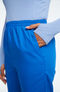 Clearance Petite Basics Women's Elastic Waist Scrub Pant, , large