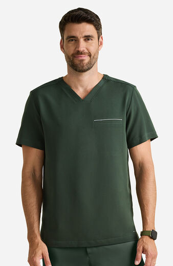 Men's Spencer V-Neck Scrub Top Men's Spencer V-Neck Scrub Top