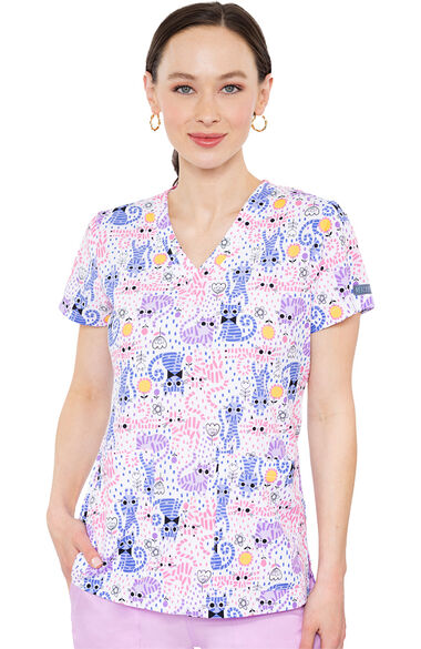 Clearance Women's Vicky Print Top, , large