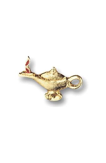 Gold Nightingale Lamp of Knowledge Tac Pin