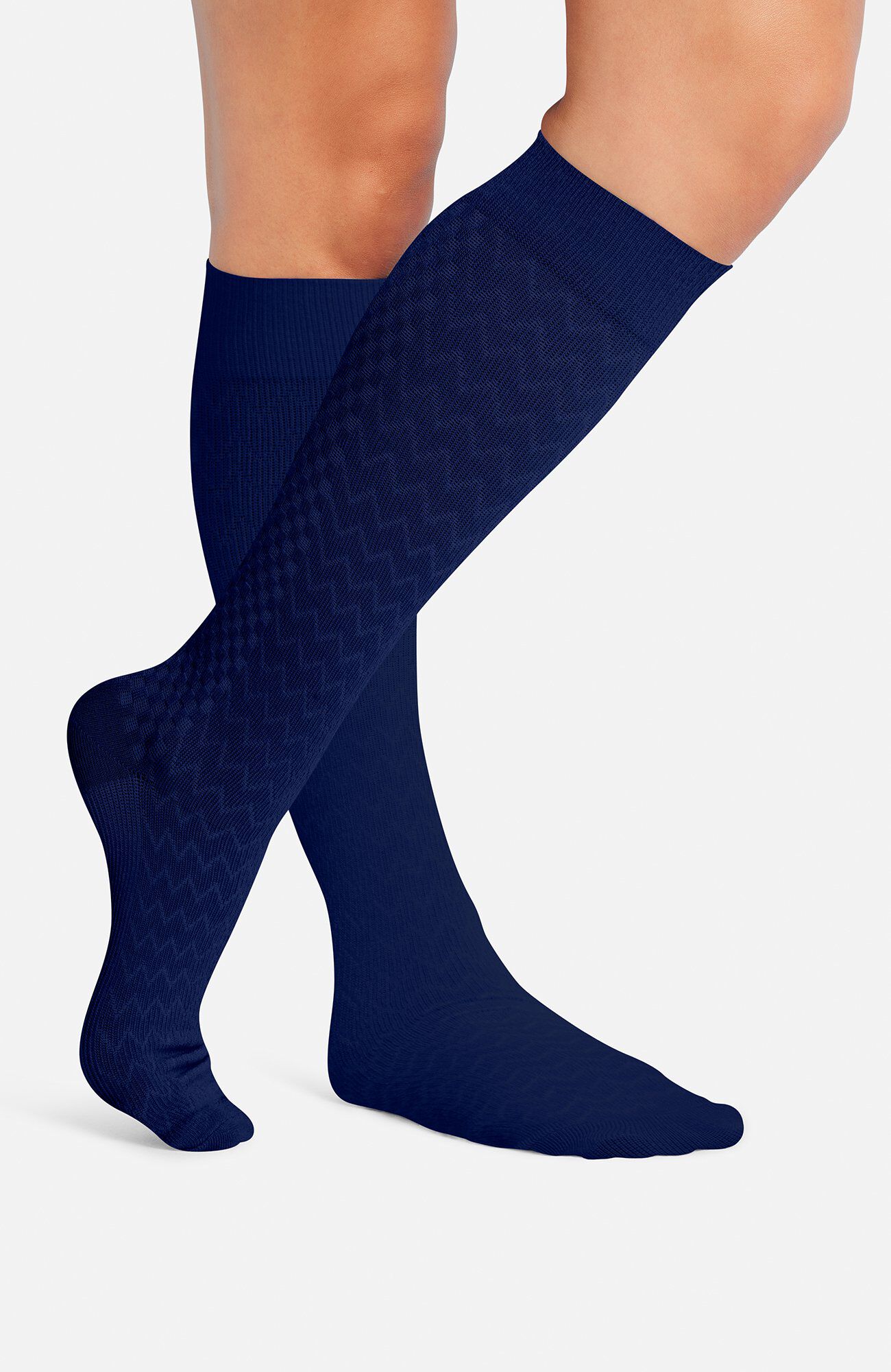 Women's Fashion 8-15 mmHg Knee High Compression Sock