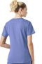 Women's Comfort V-Neck Utility Solid Scrub Top, , large