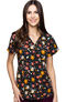 Women's Vicky Harvest Floral Print Scrub Top, , large