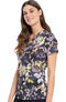 Women's Nocturnal Branches Print Scrub Top, , large