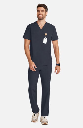 Men's Scrub Set: Vapor 3-Pocket Top &  Zephyr Straight Leg Pant Men's Scrub Set: Vapor 3-Pocket Top &  Zephyr Straight Leg Pant