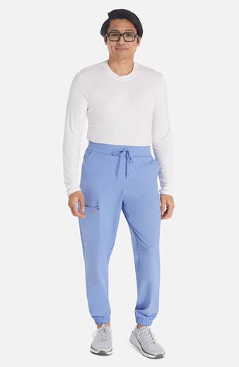 Men's Mid Rise Zip Fly Jogger Scrub Pant Men's Mid Rise Zip Fly Jogger Scrub Pant