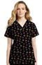Clearance Women's Paw Sitive Print Scrub Top, , large