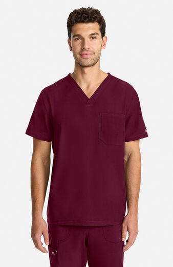 Men's Tuck-In V-Neck Scrub Top Men's Tuck-In V-Neck Scrub Top