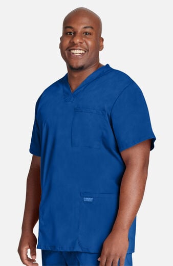 Men's Utility 4-Pocket V-Neck Scrub Top Men's Utility 4-Pocket V-Neck Scrub Top