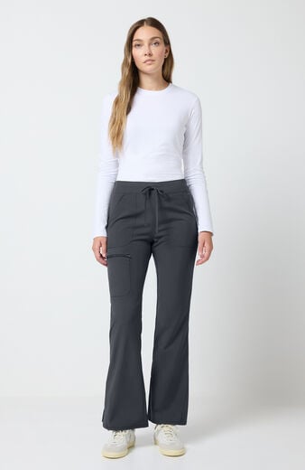 Women's Mid Rise Flare Leg Scrub Pant Women's Mid Rise Flare Leg Scrub Pant