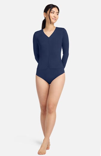 Women's Ruched Underscrub Bodysuit Women's Ruched Underscrub Bodysuit