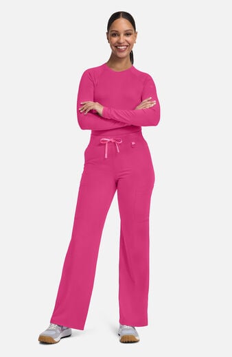 Women's Wide Leg Pull On Scrub Pant Women's Wide Leg Pull On Scrub Pant
