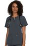 Women's Back In Action Solid Scrub Top, , large