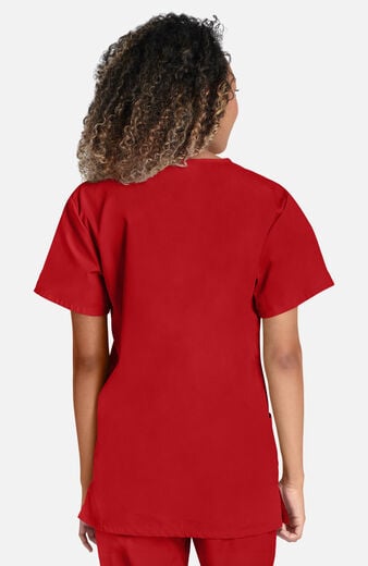 Unisex Scrub Set: 2-Pocket V-Neck Top & Drawstring Pant Unisex Scrub Set: 2-Pocket V-Neck Top & Drawstring Pant