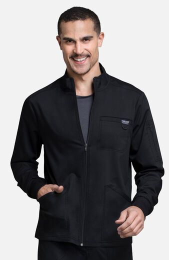 Men's Zip Front Scrub Jacket Men's Zip Front Scrub Jacket