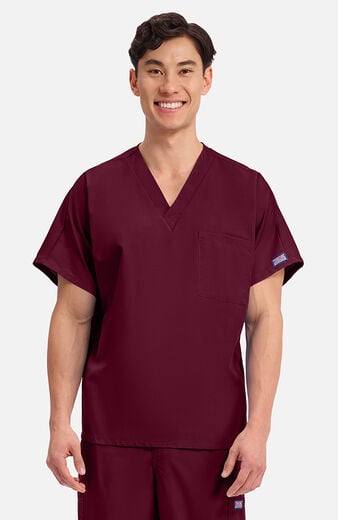 Unisex V-Neck 1 Pocket Scrub Top Unisex V-Neck 1 Pocket Scrub Top