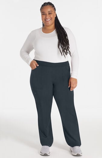 Women's Mid Rise Tapered Leg Pull-On Scrub Pant Women's Mid Rise Tapered Leg Pull-On Scrub Pant