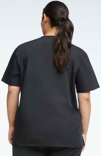 Unisex Banded V-Neck 3-Pocket Scrub Top  Unisex Banded V-Neck 3-Pocket Scrub Top