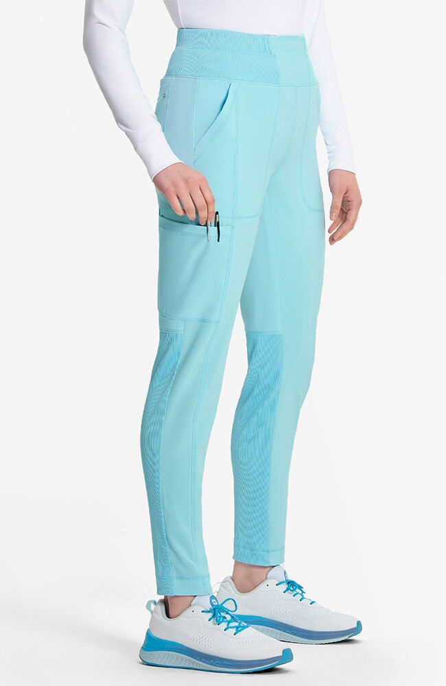 Skinny cargo scrub pants deals
