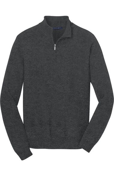 Unisex ½ Zip Knit Pullover, , large