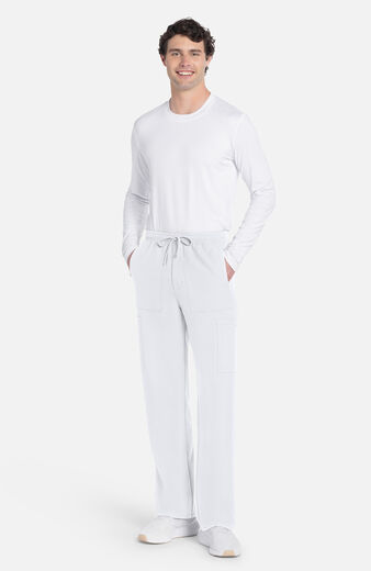 Men's Zip Fly Cargo Straight Leg Scrub Pant Men's Zip Fly Cargo Straight Leg Scrub Pant