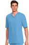 Clearance Grey's Anatomy Classic Men's 3-Pocket V-Neck Solid Scrub Top, , large