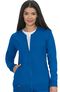 Women's Clarity Zip Front Solid Scrub Jacket, , large