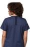 Clearance Women's COOLMAX Short Sleeve Zip Front Solid Scrub Jacket, , large