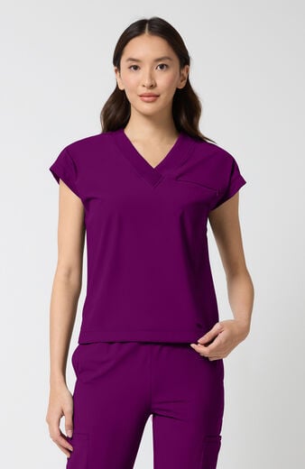 Women's Dolman Tuck-In V-Neck Scrub Top Women's Dolman Tuck-In V-Neck Scrub Top