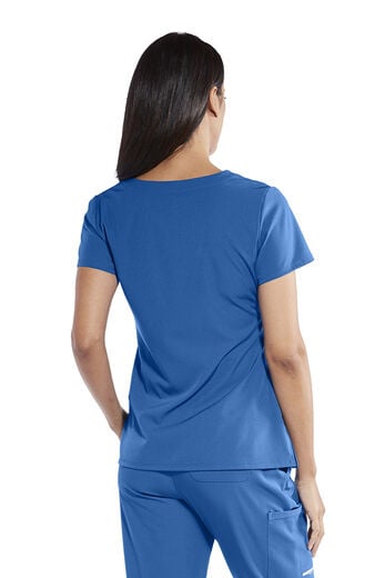 Women's Charge Surplice Solid Scrub Top