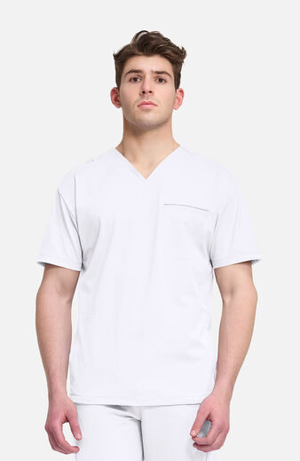 Men's 3-Pocket Relaxed V-Neck Scrub Top Men's 3-Pocket Relaxed V-Neck Scrub Top