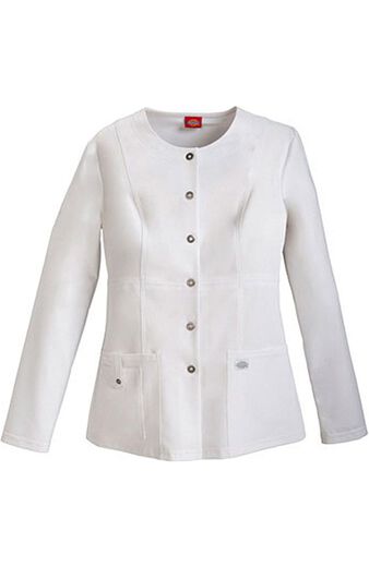 Women's Crew Neck Warm Up Scrub Jacket, Women's Crew Neck Warm Up Scrub Jacket