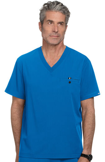 Men's On Call Solid Scrub Top, Men's On Call Solid Scrub Top