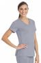 Clearance Women's Side Panel V-Neck Solid Scrub Top, , large