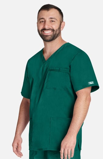 Unisex 4-Pocket V-Neck Scrub Top Unisex 4-Pocket V-Neck Scrub Top