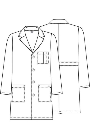 Unisex 37" Lab Coat, , large