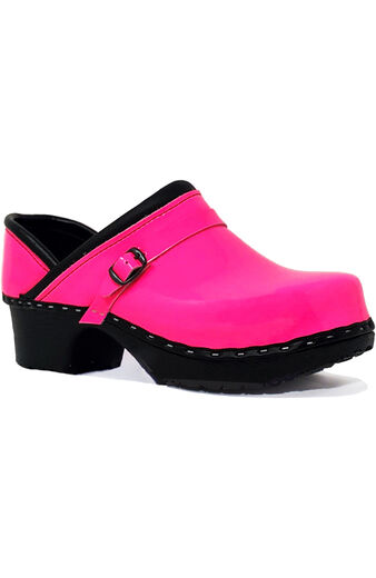 Women's Paparazzi Pink Patent Solid Clog