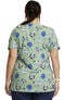 Women's Happy To Be Here Print Scrub Top, , large